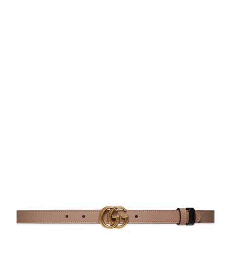 Gucci thin reversible belt